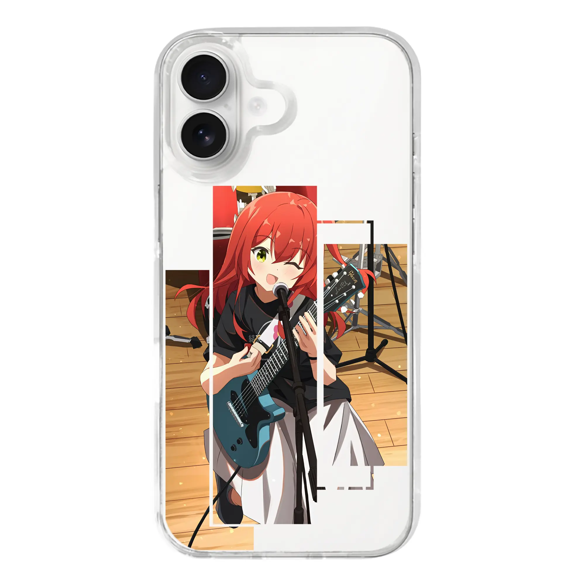 ぼっちざろっく！ グッズ,喜多郁代 - iPhone 17シリーズ 透明スマホケース – 薄型・耐衝撃・精密フィット保護カバー